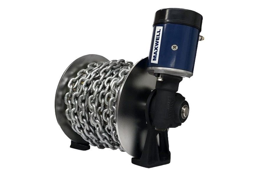 Maxwell Windlass Tasman 6-4 24V drum winch including rode 120m