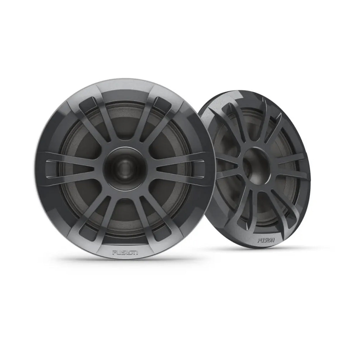 Fusion EL Series Marine Speakers 6.5" 80-Watt Sports Gray Marine Speaker (Pair) with RGB LED Lighting