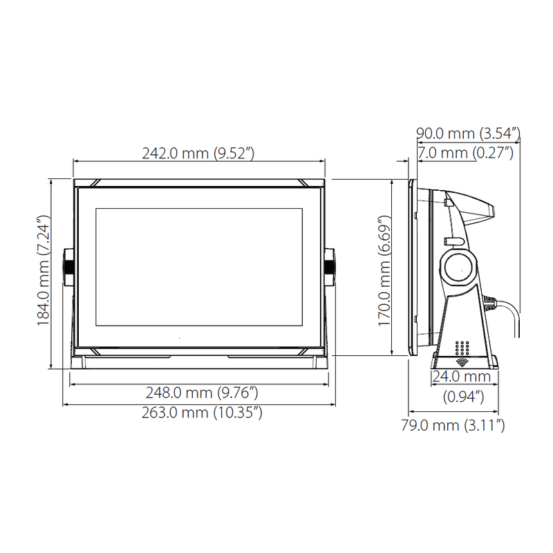 B&G Vulcan 9 FS (Display Only)