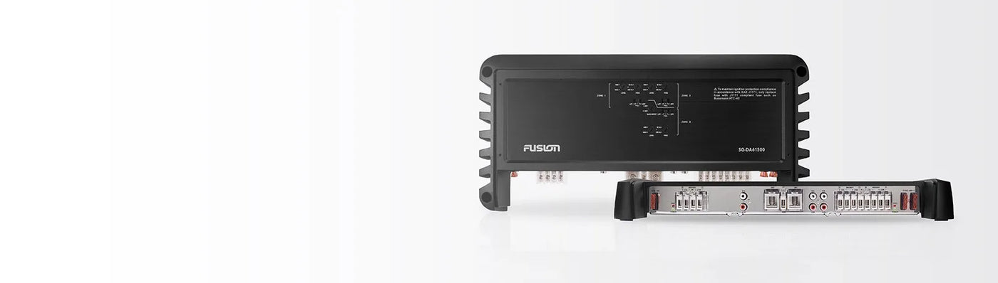 Fusion Signature Series Marine Amplifiers Signature Series 6 Channel 1500-Watt Marine Amplifier