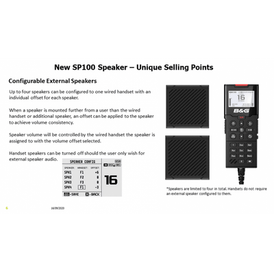 B&G V100 Black Box Class D DSC VHF Radio