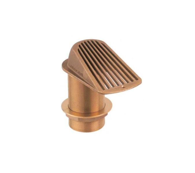 Guidi Strainer scoop Bronze 3/4" Art1112B thru-hull