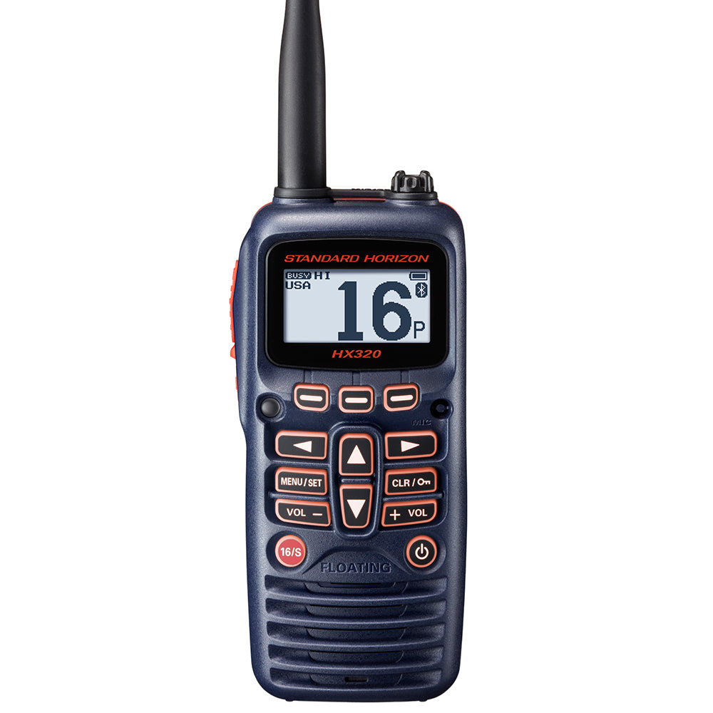 HX320E 6W Floating Handheld VHF/USB charge/Bluetooth